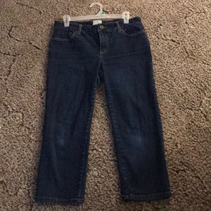 St’ Johns bay dark denim Capris!